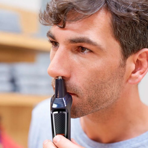 Philips MG3730/15 Multigroom Series 3000 8 in 1 Κοπτική Mηχανή για Πρόσωπο και Μαλλιά 