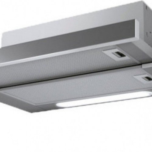 Pyramis Essential Turbo Slim Αποροφητήρας Συρόμενος 60cm Inox (065006401)