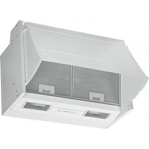 Pyramis Essential Αποροφητήρας Πτυσσόμενος 60cm Λευκός (065031302)