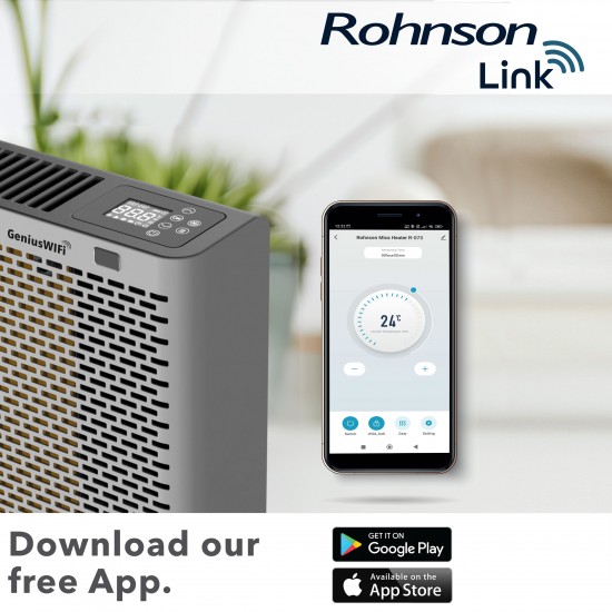 Rohnson R-083 Genius Wi-Fi Θερμοπομπός Mica