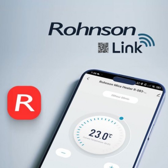 Rohnson R-083 Genius Wi-Fi Θερμοπομπός Mica