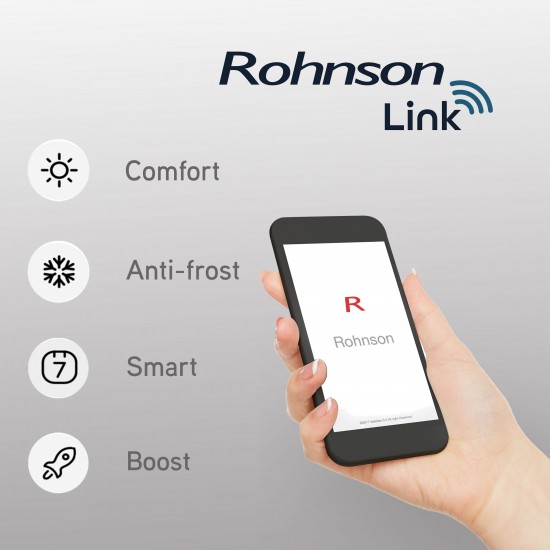 Rohnson R-2511-23 Genius Wi-Fi Καλοριφέρ Λαδιού