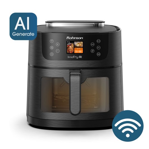 Rohnson R-2884 InnoFry AI Φριτέζα Αέρος με Αποσπώμενο Κάδο 8lt