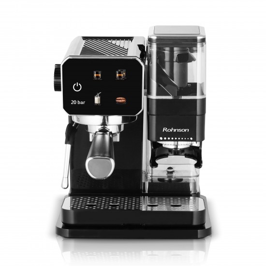 Rohnson R-98060 Μηχανή Espresso με Μύλο Άλεσης