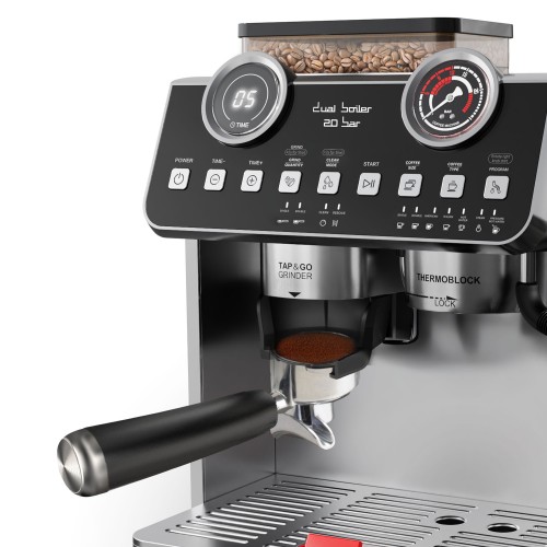 Rohnson R-98200 Μηχανή Espresso με Μύλο Άλεσης