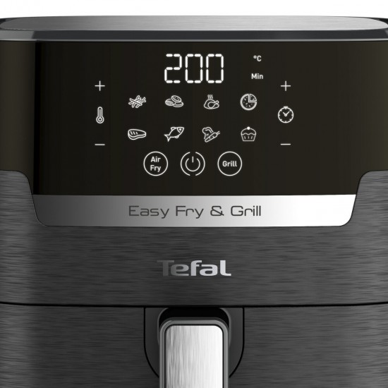 Tefal Easy Fry & Grill Digit EY505D10 Φριτέζα Αέρος με Αποσπώμενο Κάδο 4.2lt