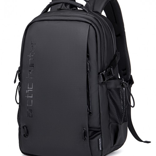 ARCTIC HUNTER τσάντα πλάτης B00530 με θήκη laptop 15.6", 24L, μαύρη