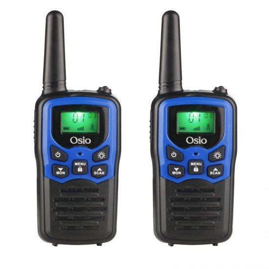 Osio OPM-1010 Mπλε PMR Walkie Talkie με φακό 8 km – 0.5W