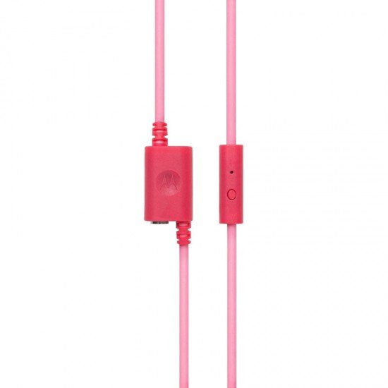 Motorola SQUADS 200 Pink Οn ear παιδικά ακουστικά Hands Free με splitter