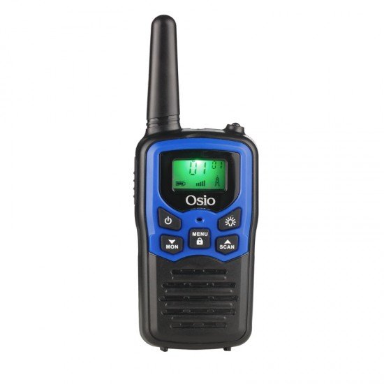 Osio OPM-1010 Mπλε PMR Walkie Talkie με φακό 8 km – 0.5W