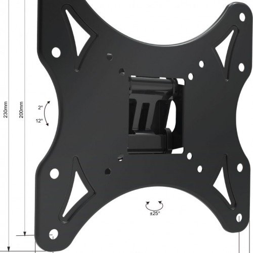 Osio OSM-68 Βάση τηλεόρασης 10″ – 40″ VESA 200 x 200